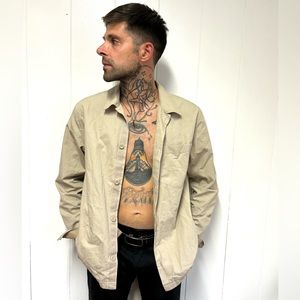 Gap cream long jacket